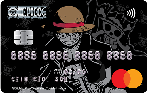 ONE PIECE Mastercard (Luffy)