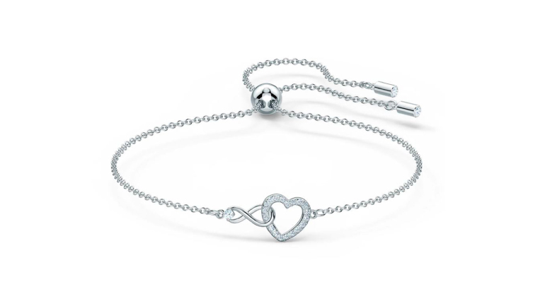 Swarovski Infinity Heart 手鏈