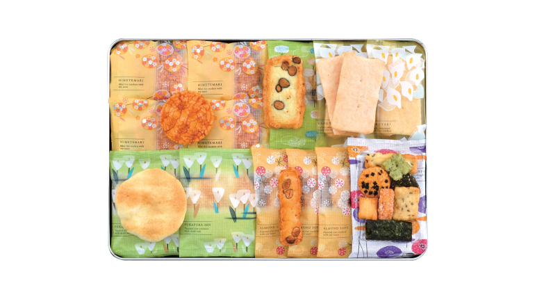 Ekuboya - Assorted Rice Crackers Gift Box (47 packs)