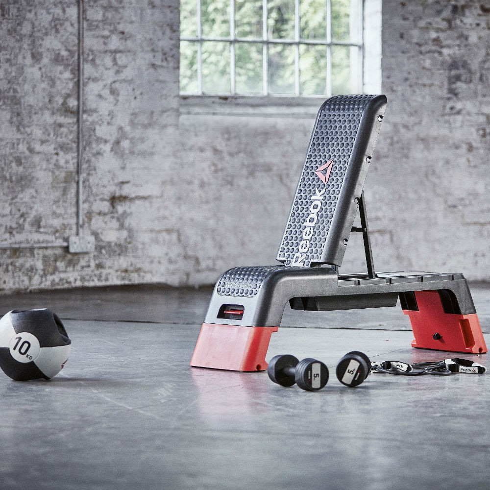 reebok deck workout bench